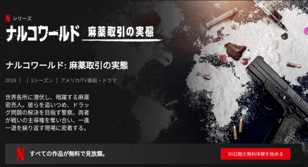 [ドラマ] ナルコワールド: 麻薬取引の実態 第1シーズン 全4話 (2019) (WEBRIP)
