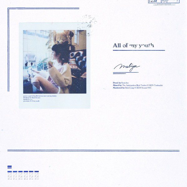 [Single] Maliya – All of My Youth [FLAC + AAC 256 / WEB] [2020.03.27]