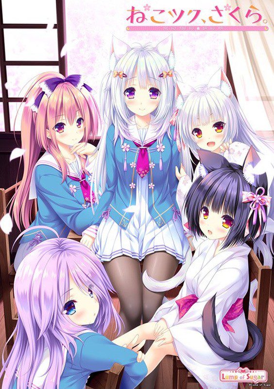 ＊自炊品 [200626] [Lump of Sugar] ねこツク、さくら。 (DL版)