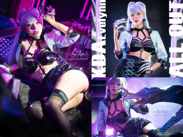 [Cosplay] Hane Ame 雨波 – KDA All out Evelynn (League of Legends)