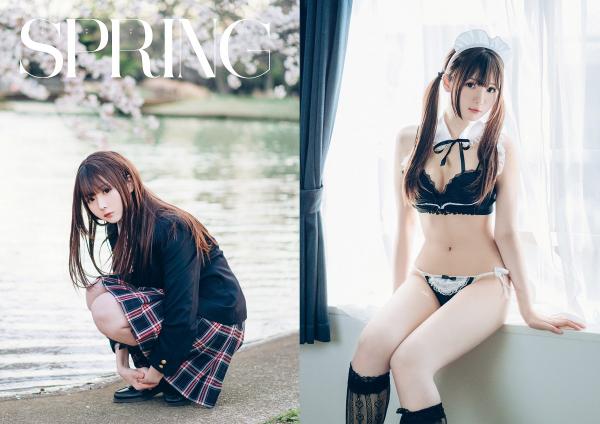 [Cosplay] 霜月shimo – SPRING Photobook