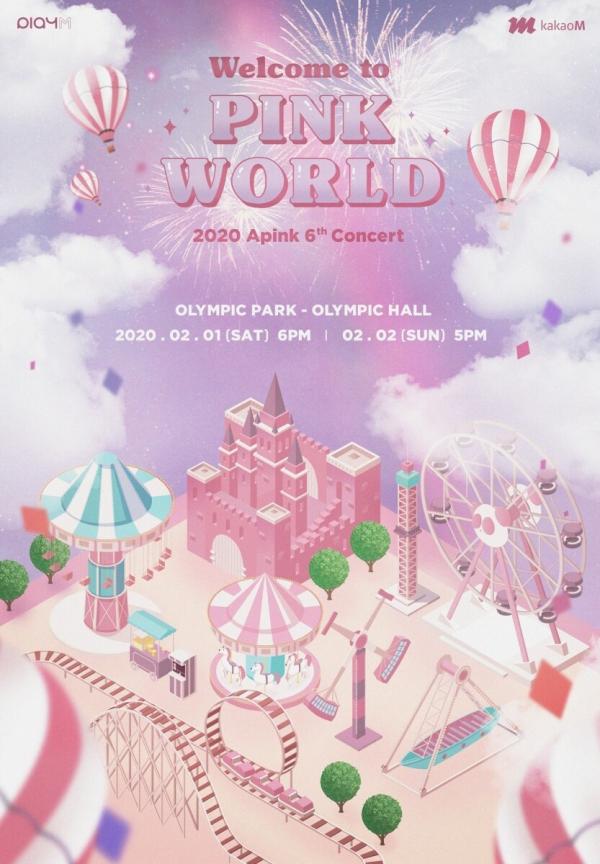 [TV-SHOW] Apink 6th Concert “Welcome to PINK WORLD” (2020.06.30) (DVDISO)