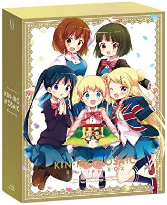 [ANIME] きんいろモザイク 第1+2期+劇場版 (BDRIP)
