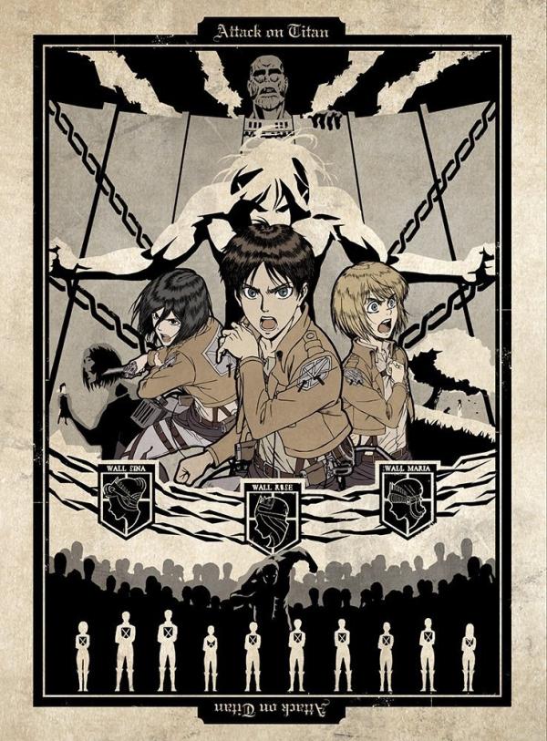[ANIME] 進撃の巨人 全25話 北米版 (BDMV)