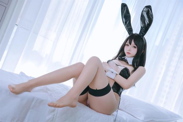 Cosplay 日奈娇 透明兔女郎 [60P]