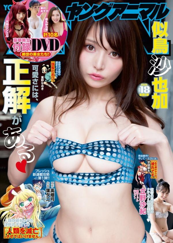 [雑誌] Young Animal – 2020 No.18 似鳥沙也加 立野沙紀