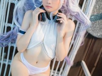 [COSPLAY] 焖焖碳 NO.012 恶毒泳衣