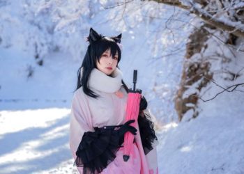 Cosplay Neko 薇薇 爱宕和服 [45P]