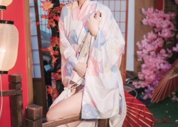 Cosplay 神沢永莉 蕾姆和风 [47P]